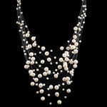 Пресноводные жемчуги Ожерелье, железо Замок-карабин, натуральный, белый, 6-7mm, длина:15.5 дюймовый, продается Strand
