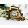 Ожереловые наручные часы, цинковый сплав, с Стеклянный, Другое покрытие, твист овал длина:Приблизительно 31 дюймовый, продается Strand