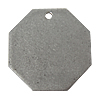 Кулон тег из нержавеющей стали, нержавеющая сталь, Восьмиугольник, Индивидуальные, оригинальный цвет отверстие:Приблизительно 2mm, продается PC