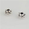 Zinc Alloy Spacer Beads, plated nickel, lead & cadmium free, 5mm, Approx 