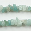 Gemstone Chips, Amazonite, natural, 5-8mm Approx 1mm Inch 