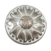 Zinc Alloy Shank Button, Coin, plated, nickel, lead & cadmium free Approx 2mm 