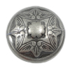 Zinc Alloy Shank Button, Coin, plated, nickel, lead & cadmium free Approx 2mm 