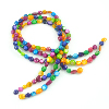 Natural Freshwater Shell Beads, Nuggets, mixed colors, 7-9mm Approx 1mm .5 Inch 