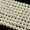 Potato Cultured Freshwater Pearl Beads, natural, white, Grade AA, 3-4mm Approx 0.8mm Inch 