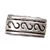 Zinc Alloy Spacer Bar, Rondelle, plated nickel, lead & cadmium free Approx 1.5mm, Approx 