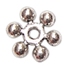 Perles intercalaires en alliage de zinc, fleur, Placage, plus de couleurs à choisir, protéger l'environnement, sans nickel, plomb et cadmium Environ 1.5mm, Environ Vendu par kg