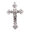 Zinc Alloy Cross Pendants, Crucifix Cross, plated Approx 1.5mm, Approx 