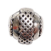 Zinc Alloy Jewelry Beads, Drum, plated nickel, lead & cadmium free Approx 2mm, Approx 