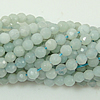 Amazonit Perlen, rund, handgemacht, Weitere Größen für Wahl, Länge:15 ZollInch, verkauft von Strang