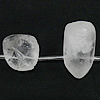 Natural Clear Quartz Beads, Nuggets, frosted, Grade A Approx 2mm Approx 16 Inch 