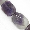 天然紫水晶のビーズ, アメジスト, ナゲット, 穴:約 1mm, 長さ:約 15.5 インチ, 売り手 ストランド