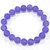 Jade Bracelet, purple, Grade A Approx 7 Inch 