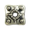 Zinc Alloy Spacer Beads, Squaredelle, plated nickel, lead & cadmium free Approx 1mm, Approx 