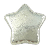 Zinklegierung European Perlen, Stern, plattiert, ohne troll, keine, frei von Nickel, Blei & Kadmium, 11x11x6mm, Bohrung:ca. 5mm, ca. 1210PCs/kg, verkauft von kg