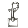 Zinc Alloy Key Clasp, platinum color plated, lead & cadmium free Approx 