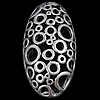 Zinc Alloy Component, nickel, lead & cadmium free, hollow design, fashion finding for jewelry making, 21x40mm, Sold by PC