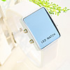 LED Light Watch, Zinc Alloy, with Glass & Silicone, platinum color plated, white 20mm Approx 8.6 Inch 
