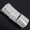 Zinklegierung Magnetverschluss, plattiert, keine, frei von Nickel, Blei & Kadmium, 24x10mm, Bohrung:ca. 6x5.5mm, verkauft von setzen