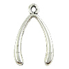 Zinc Alloy Jewelry Pendants, plated nickel, lead & cadmium free Approx 3mm, Approx 
