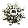 Zinc Alloy Bead Caps, Flower, plated nickel, lead & cadmium free Approx 2.5mm, Approx 