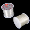 Elastic Thread, with plastic spool & imported, white m 