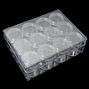Boîte en plastique, rectangle, 12 cellules Vendu par fixé