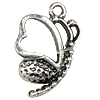 Zinc Alloy Animal Pendants, Butterfly, plated nickel, lead & cadmium free Approx 1.5mm, Approx 