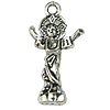 Character Shaped Zinc Alloy Pendants, Girl cadmium free Approx 1.5mm, Approx 