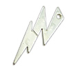 Zinc Alloy Jewelry Pendants, Lightning Symbol, nickel, lead & cadmium free Approx 3mm, Approx 