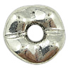 Zinc Alloy Jewelry Washers, Donut, plated, hammered nickel, lead & cadmium free Approx 4mm, Approx 