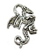 Zinc Alloy Animal Pendants, Dragon, plated nickel, lead & cadmium free Approx Approx 