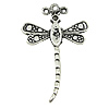 Zinc Alloy Animal Pendants, Dragonfly, plated nickel, lead & cadmium free Approx 1.5mm 