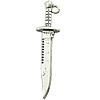 Zinc Alloy Tool Pendants, Knife, plated Approx 2mm, Approx 