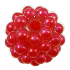 Perles de résine imitation de pierres précieuses, Rond, plus de couleurs à choisir, 10mm Environ 2mm, Vendu par PC