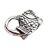 Zinc Alloy Lobster Clasp, Fish, plated Approx 2mm 