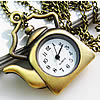 時計ネックレス, 亜鉛合金, 茶壷, 長さ:約 31 インチ, 売り手 ストランド