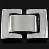 Broche plegable de aleación de zinc, 17x12x4mm, agujero:aproximado 1.5mm, 500PCs/Bolsa, Vendido por Bolsa