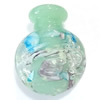 Бутылка для духи из Лэмпворк, с цветочным узором отверстие:Приблизительно 5mm, продается PC