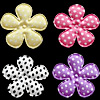 Fashion Costume Decoration, Non-woven Fabrics, Flower, with round spot pattern 
