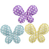 Fashion Costume Decoration, Non-woven Fabrics, Butterfly, with round spot pattern 