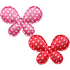 Fashion Costume Decoration, Non-woven Fabrics, Butterfly, with round spot pattern 