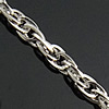 Acero inoxidable Cuerda Cadena, diverso tamaño para la opción & cadena de cuerda, aproximado 100m/Grupo, Vendido por Grupo