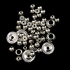 CCB Plastic Beads, Copper Coated Plastic, plated, nickel free, 7-18mm Approx 1-5mm 
