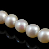 Perlas Redondas Freshwater, Perlas cultivadas de agua dulce, Esférico, natural, más colores para la opción, Grado A, 5.5-6mm, agujero:aproximado 0.8mm, longitud:16 Inch, Vendido por Sarta