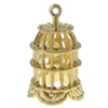 Zinc Alloy Tool Pendants, bird cage charm, nickel, lead & cadmium free, 25x40mm, Hole:Approx 2MM , Sold by PC