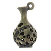 Zinc Alloy Hollow Pendants, vase shape, nickel, lead & cadmium free, 14x27mm, Hole:Approx 2MM , Sold by PC