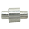 Zinc Alloy Magnetic Clasp, nickel, lead & cadmium free, 9x16mm, Sold by PC