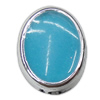 Émail acrylique perles, ovale, émail, plus de couleurs à choisir Environ 2mm, Vendu par PC