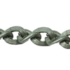 Iron Twist Oval Chain, more plated colors for choice, nickel free,5x6.5x1.2mm, Length:100 m, Sold by Lot
